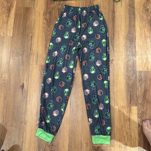 MINECRAFT Boys 2-Piece Fleece Pajama Set (Size: 14/16) - Picture 8 of 12